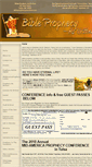 Mobile Screenshot of bibleprophecyaswritten.com